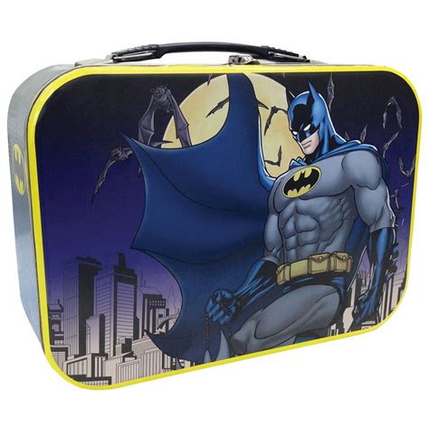 metal batman 3d lunch box|batman lunch box walmart.